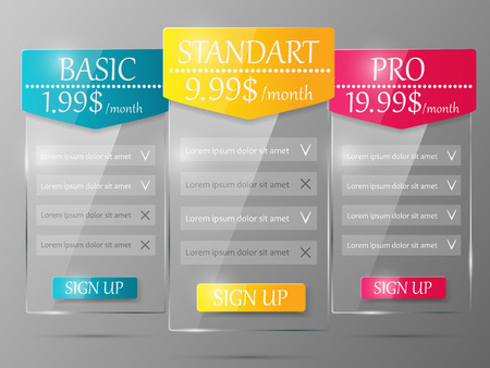 Design element for website. Vector illustration. Eps 10のイラスト素材