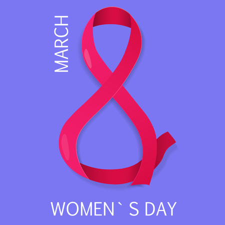 8 march international womens day. Vector illustrationのイラスト素材