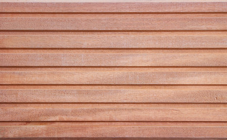 Teak deck board for terraceの写真素材