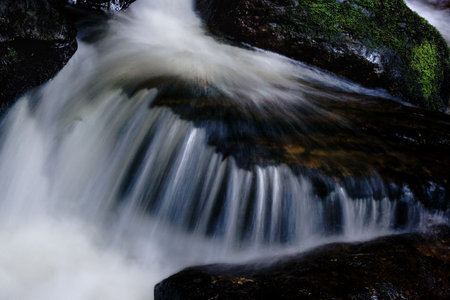 Beautiful waterfall.の写真素材