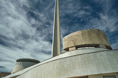 A close up of a towerの写真素材