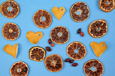 protection concept, gloves on dark wood background with place to insertの写真素材