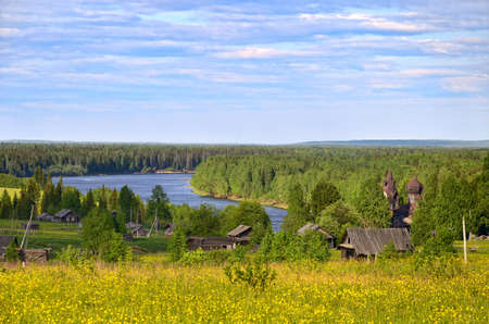 wood, Church, old, meadowの写真素材