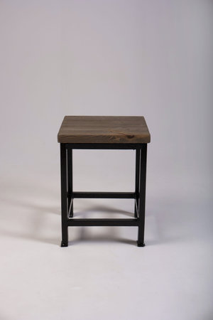 Wooden chair studio made shot