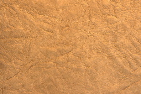 Leather with many wrinkles close upの写真素材
