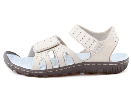 Sport sandal isolated on whiteの写真素材