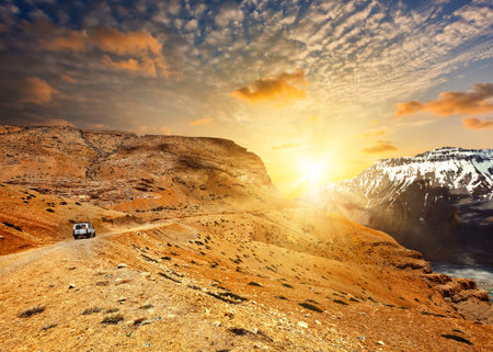Road in Himalayas