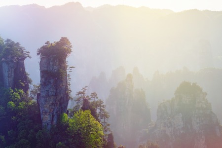 Zhangjiajie mountains, Chinaの写真素材