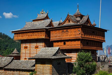 Bhimakali Temple, Sarahan, Himachal Pradeshの写真素材