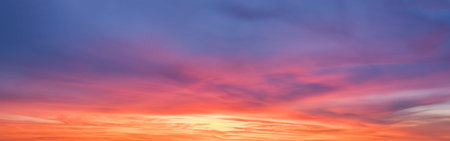 Beautiful dramatic scenic after sunset sky background after sunset