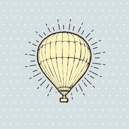 Air balloonのイラスト素材