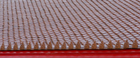 Roof of Buddha temple in Thailand
