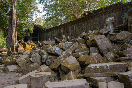 Cambodia, an abandoned city in the jungle of Angkor Wat.