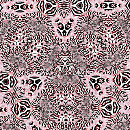 Abstract geometric pattern. Modern art drawing painting. Digital creative texture wallpaper.