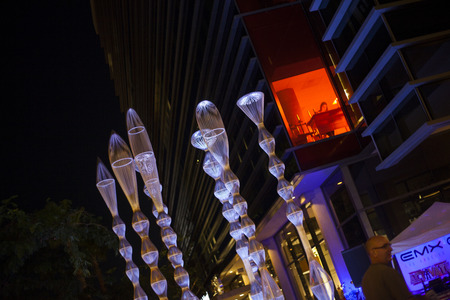 Event in the Valley Village neighborhood of Los Angeles. California. USAのeditorial素材
