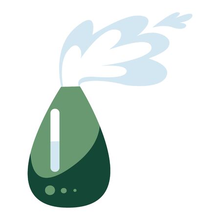 Humidifier air diffuser icon. Purifier microclimate ultrasonic home flat icon, Modern healthy humidity Machine. flat vector illustration in cartoon style.のイラスト素材