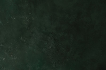 Dark green background, top viewの写真素材