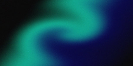 Blue color gradient background, grainy texture effect, abstract web banner design, copy spaceの写真素材