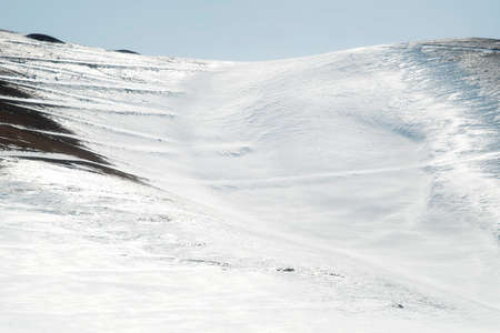 Snow texture, Snow landscapeの写真素材