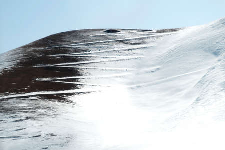 Snow texture, Snow landscapeの写真素材