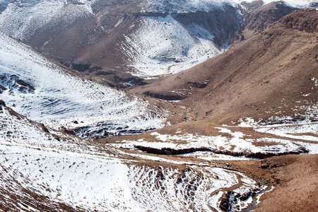 Snow texture, Snow landscapeの写真素材
