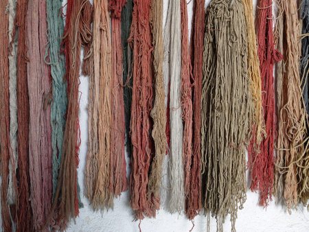 carpet yarnsの写真素材