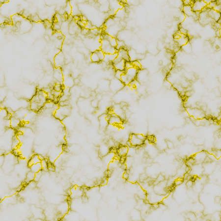 gold new texture pattern on white marble rock for floor and wallの写真素材