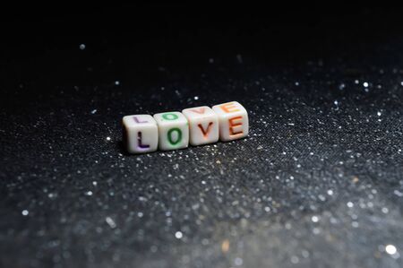 love written ,Text written on love,love written text,colorful love,LOVEの写真素材