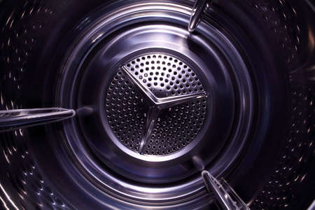Illusory space inside washing/drying machineの写真素材
