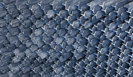 Grungy metal textured background