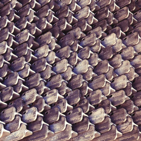 Grungy metal textured background, squareの写真素材