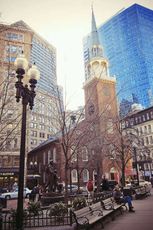Church in Bostonの素材