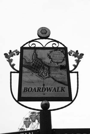 Sign board at street of Malacca Townのeditorial素材