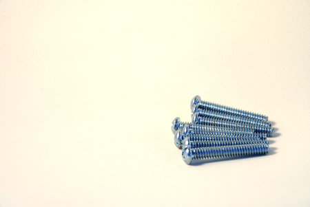 Group of machine screwsの写真素材