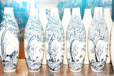 HAI DUONG, VIETNAM, June 23: Ceramic products on June 23, 2013 in Chu Dau ceramic, Hai Duong, Vietnam. のeditorial素材