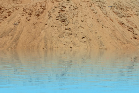 Sand Textureの写真素材