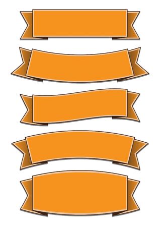 Assorted Banner Setのイラスト素材