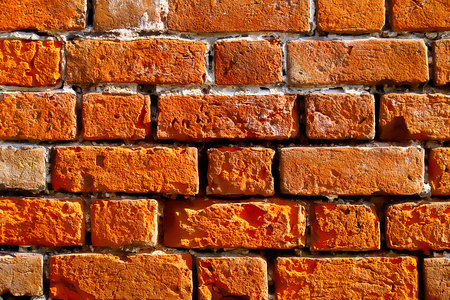 very old brick wall background