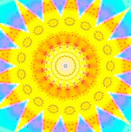 Bright abstract ornamental background