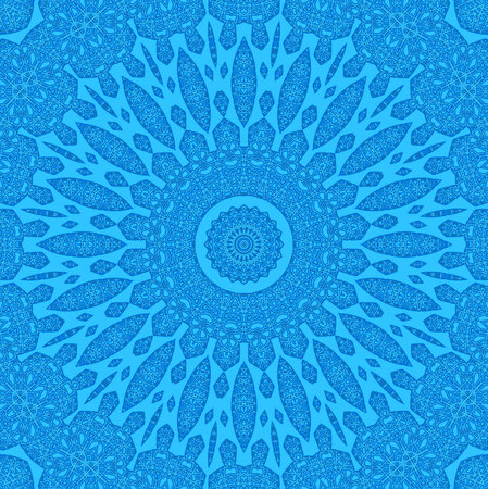 Blue background with abstract shapes