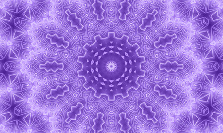 Lilac background with abstract patternの写真素材