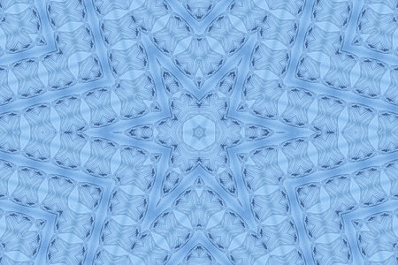 Abstract pattern from foam on the glass
