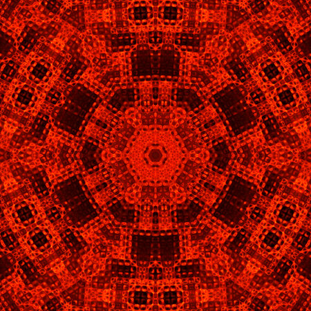Bright background with hot abstract pattern