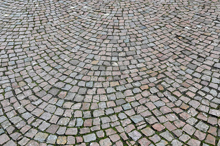 Paving stones street texture