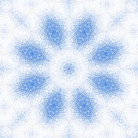 Blue and white background with abstract pattern