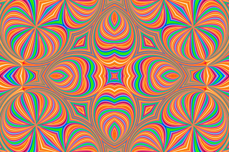 Motley background of bright colorful lines with abstract pattern