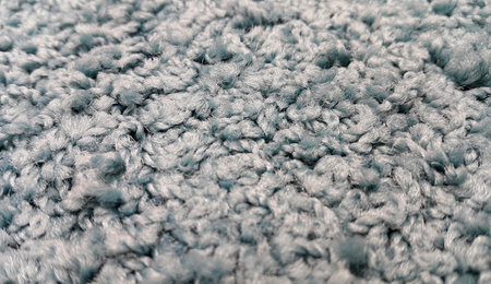 Close-up of new grey carpet textureの写真素材
