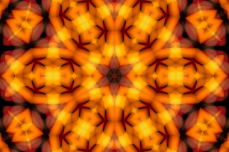 Bright abstract soft focus concentric patternの写真素材