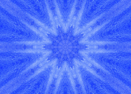 Bright blue abstract watercolor pattern background for design