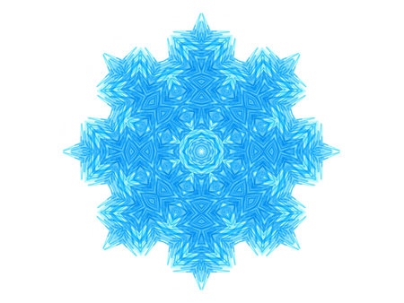 Abstract blue concentric pattern shape for designの写真素材